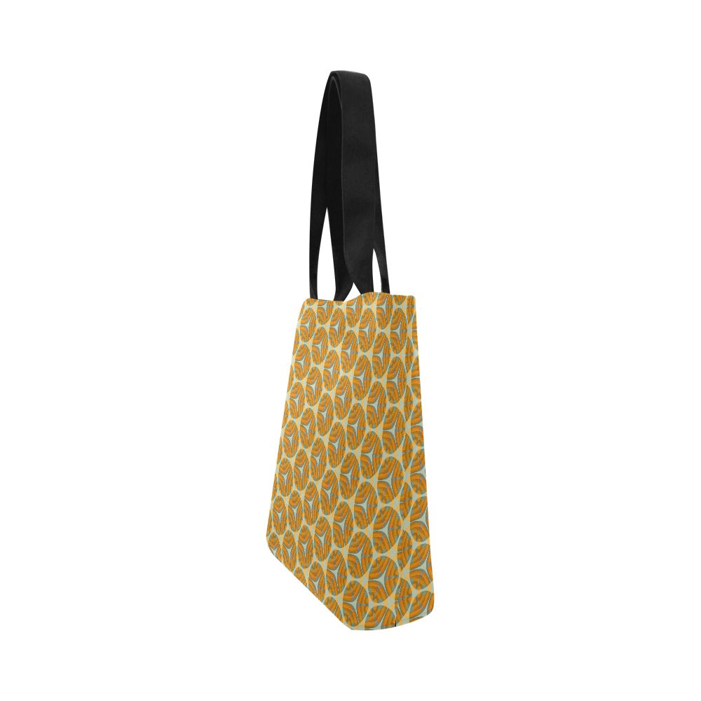 Canvas Tote Bag All Over Print - Four Striped Batik Eyes
