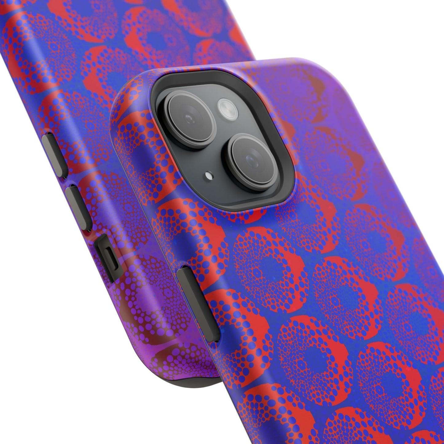 Magnetic iPhone Case - Purple Psychedelic Donut