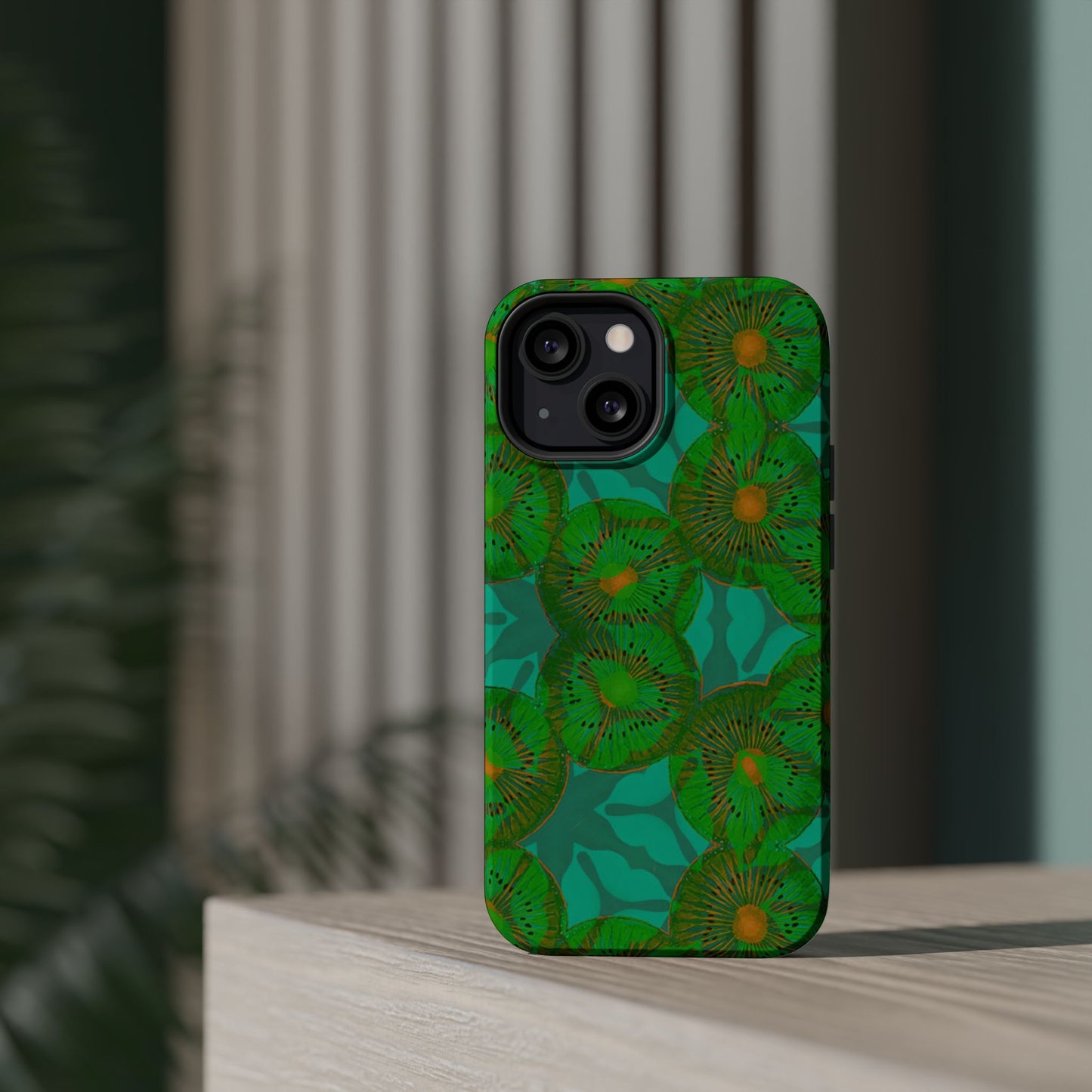 Magnetic iPhone Case - Kiwi Garden