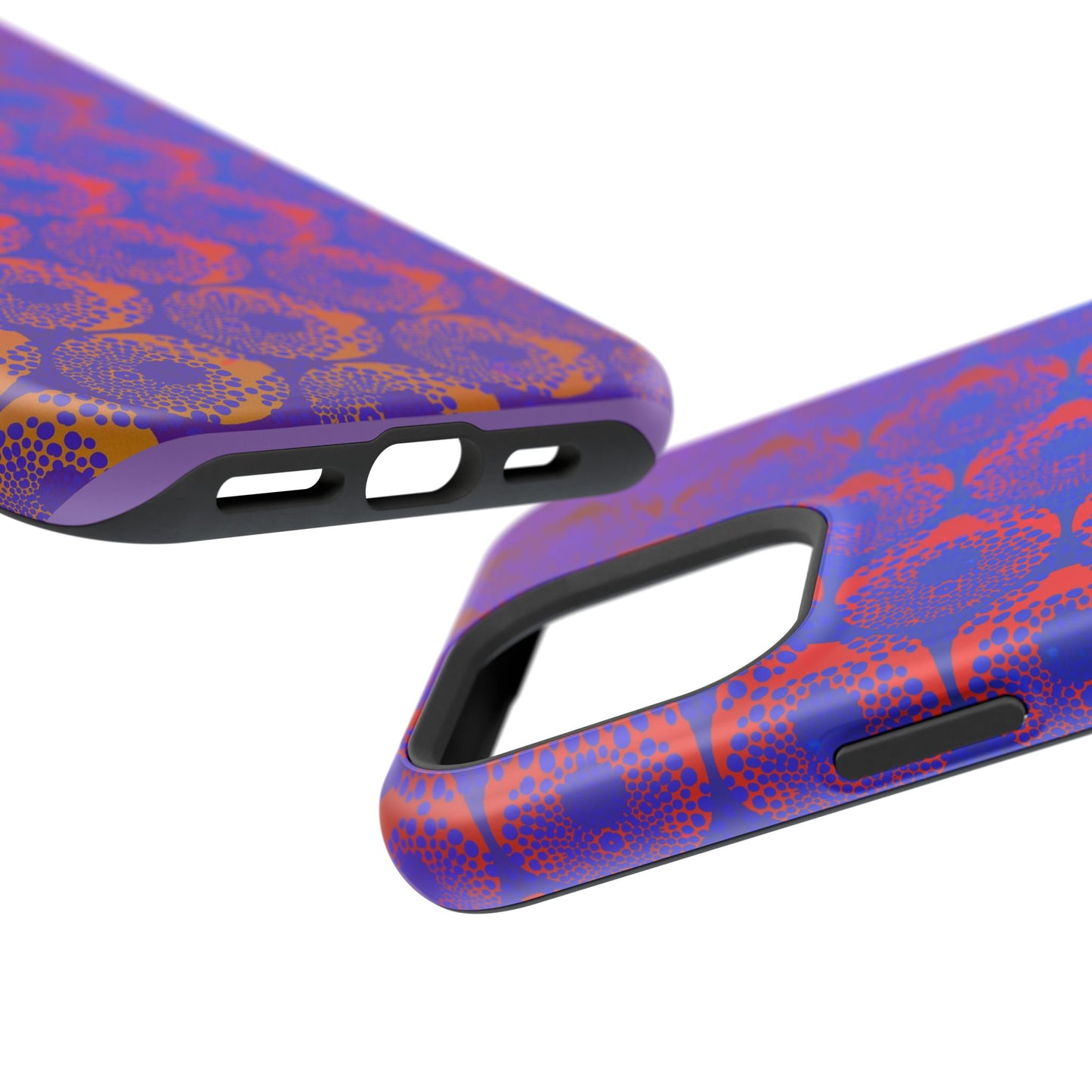 Magnetic iPhone Case - Purple Psychedelic Donut