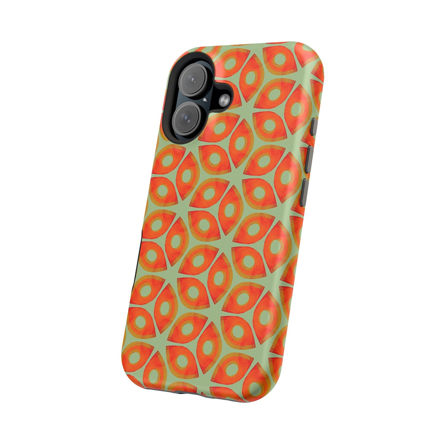 Magnetic iPhone Case - Batik Eyes