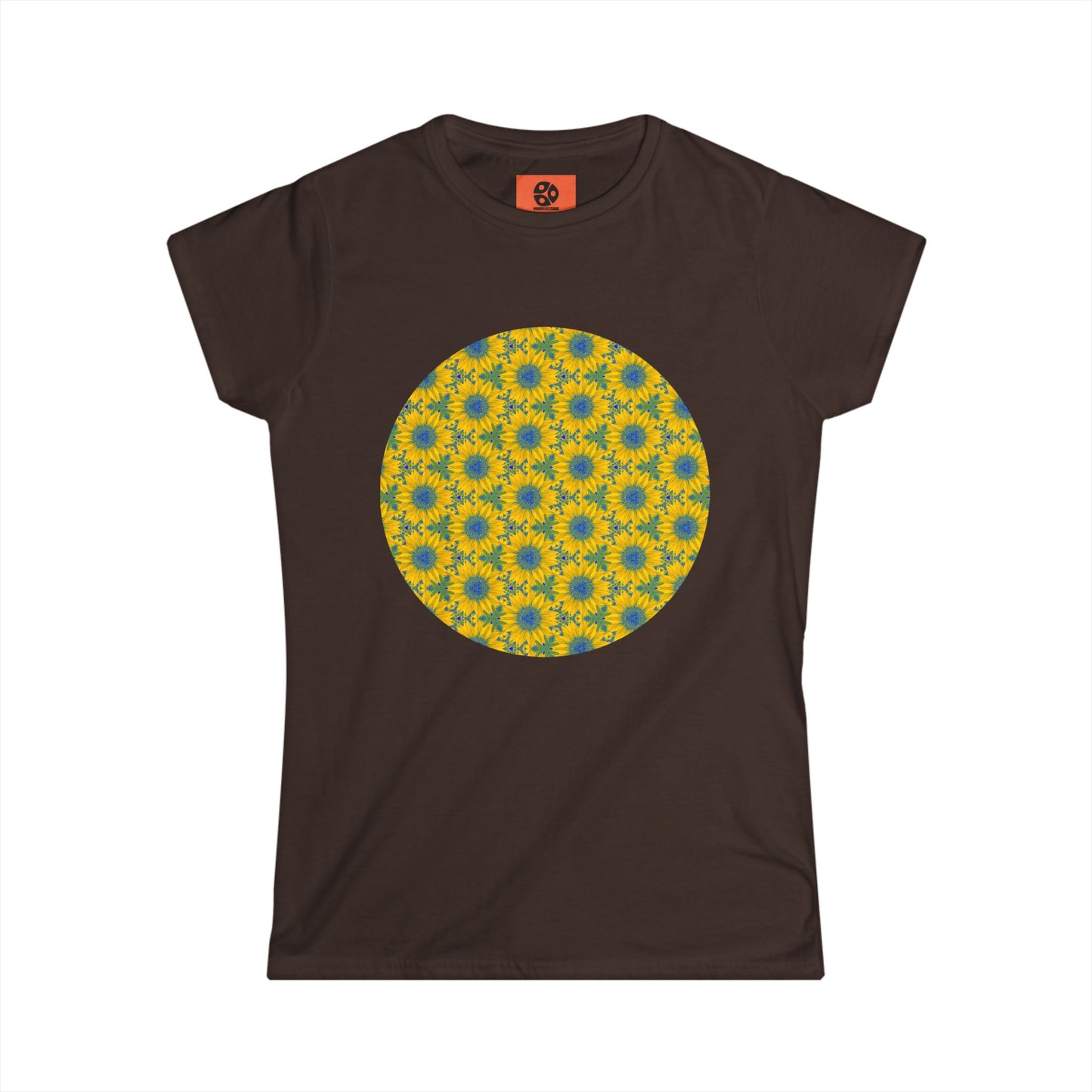 Women's Softstyle T-Shirt - Vermont Sunflower