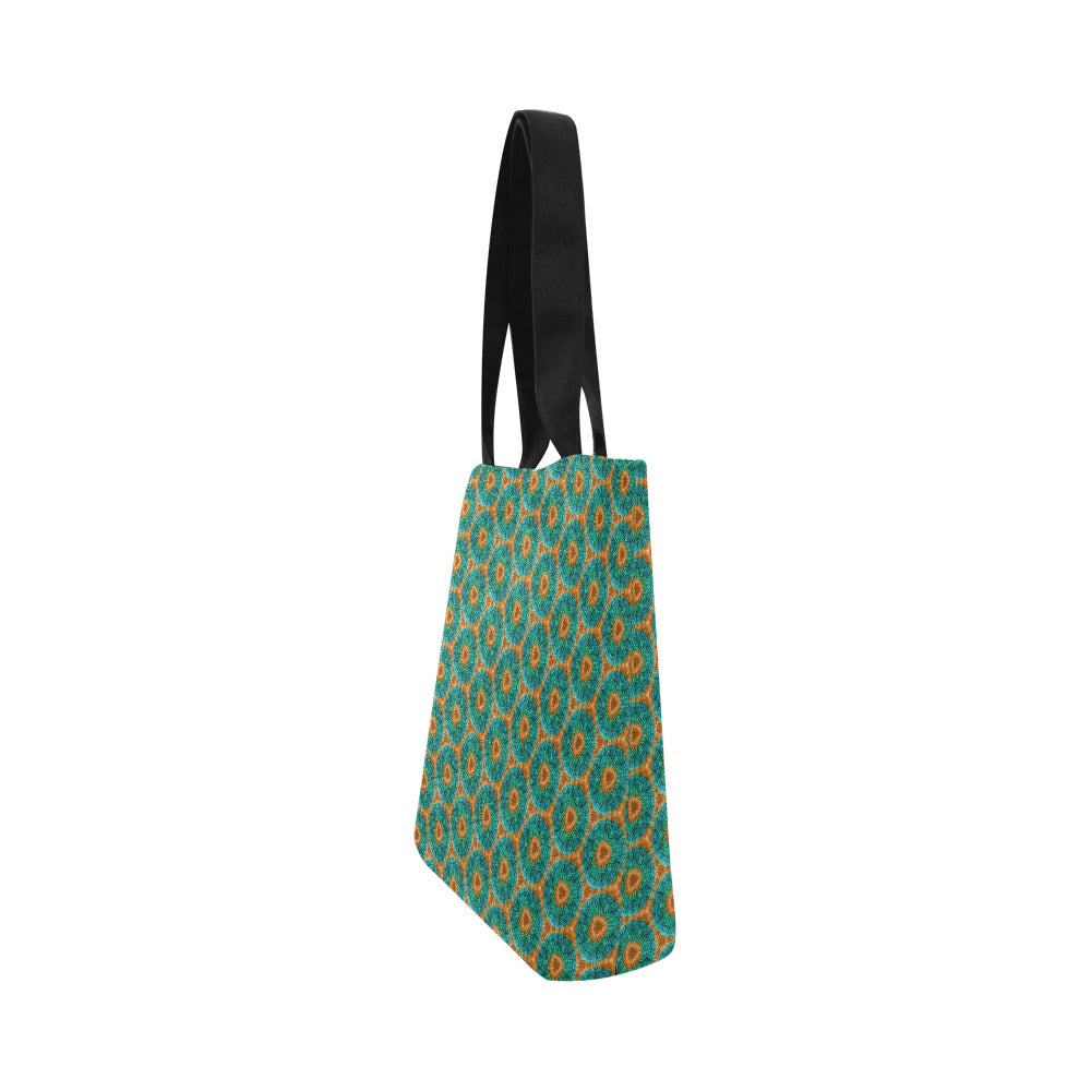 Premium All Print Canvas Tote Bag - Fuzzy Donut Flower