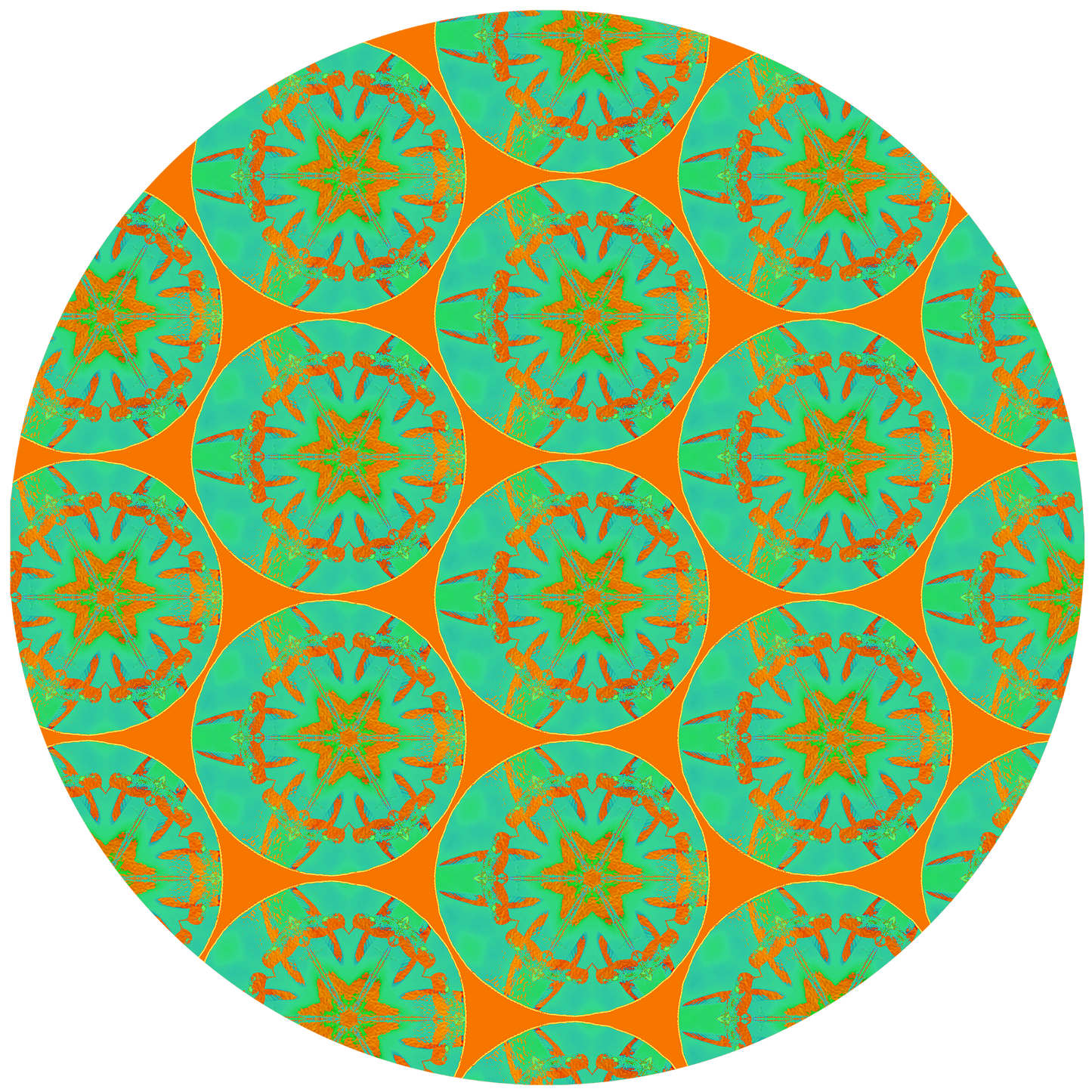 Womens Relaxed T Shirt - Hummingbird Circle