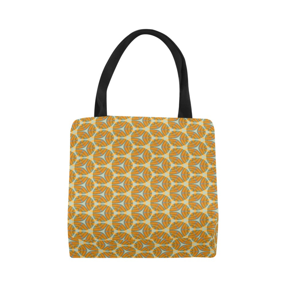 Canvas Tote Bag All Over Print - Four Striped Batik Eyes