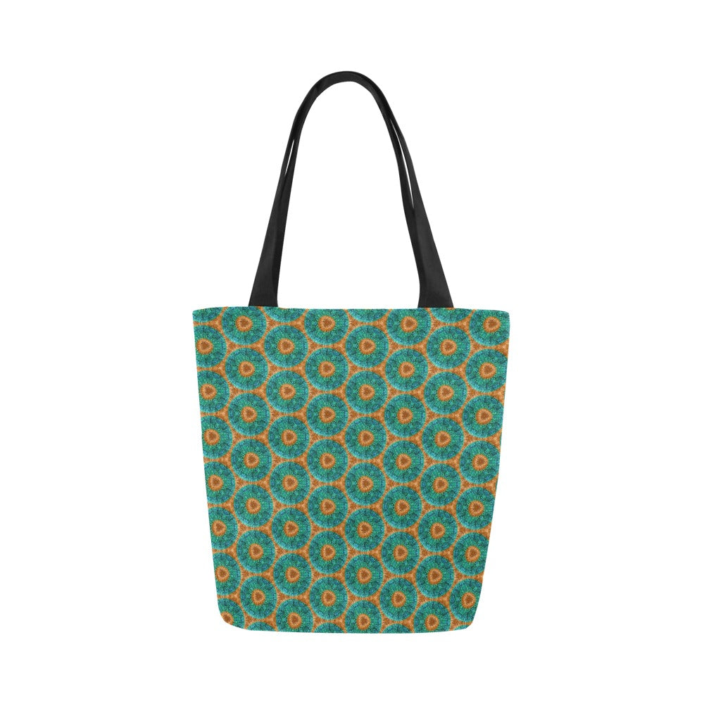 Premium All Print Canvas Tote Bag - Fuzzy Donut Flower