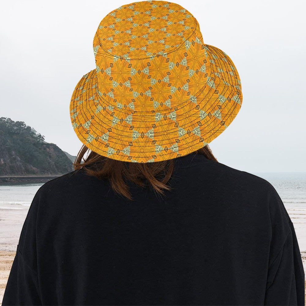 Women's All Over Print Bucket Hat - Yucca Root