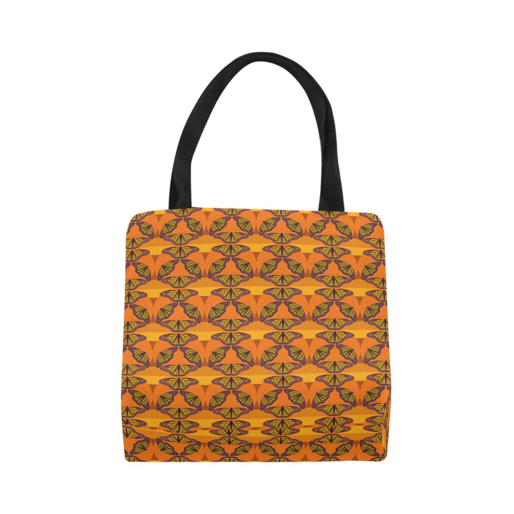 Premium All Print Canvas Tote Bag - Butterfly Sunset