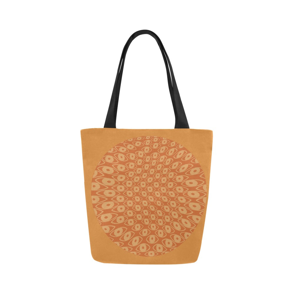 Premium All Print Canvas Tote Bag - Warm Pinch Eye
