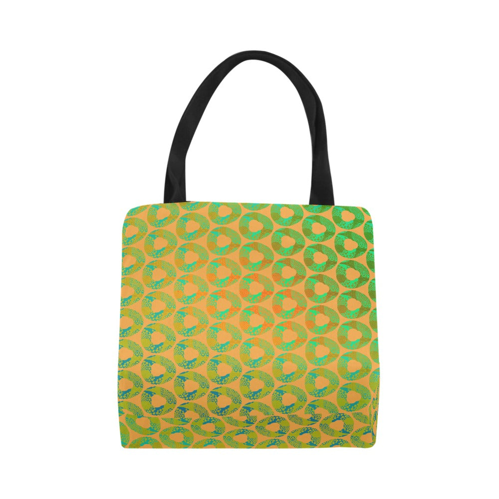 Premium All Print Canvas Tote Bag - Squeezed Donuts