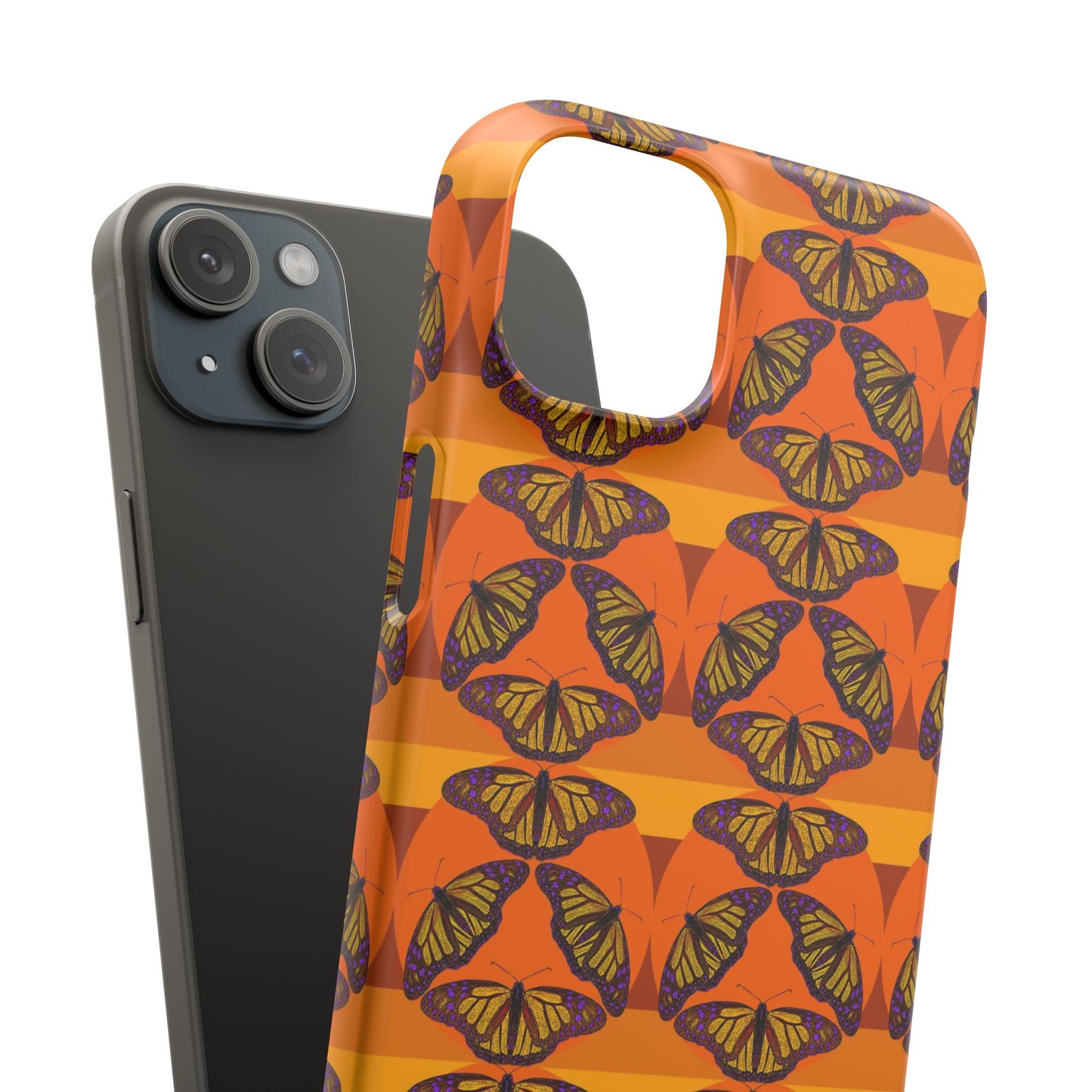 Snap Phone Case - Butterfly Sunset