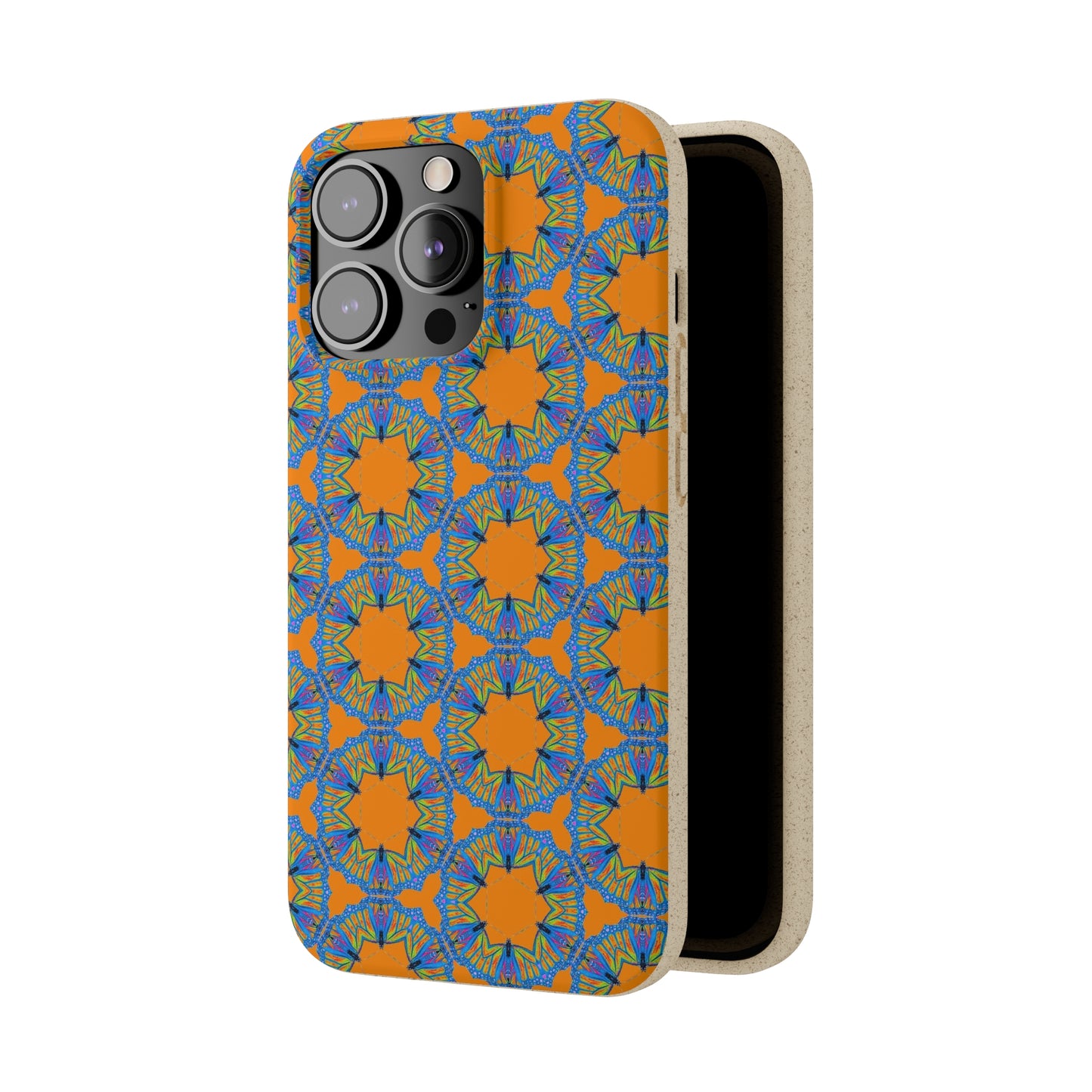 Biodegradable Phone Case - Butterfly Mandala