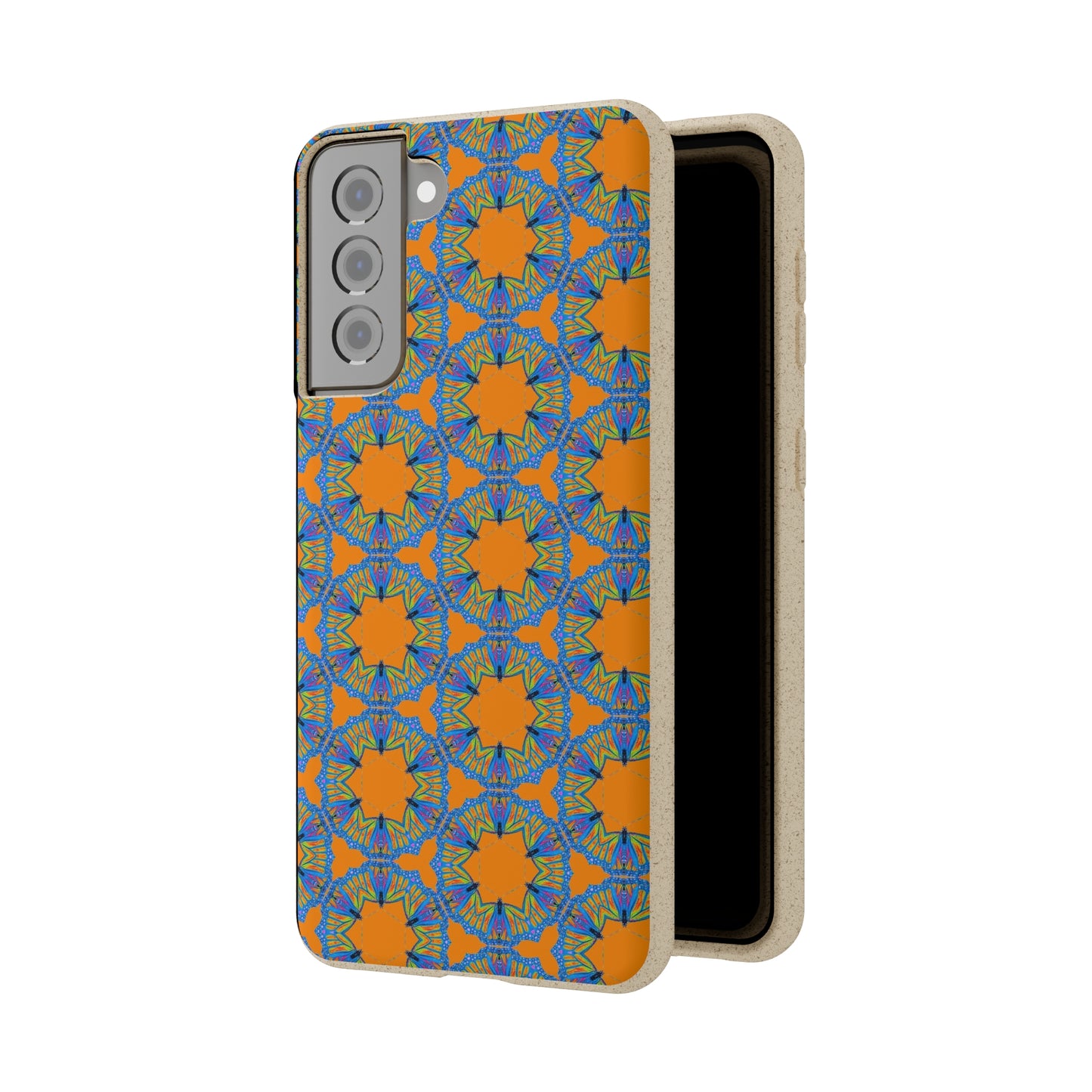 Biodegradable Phone Case - Butterfly Mandala