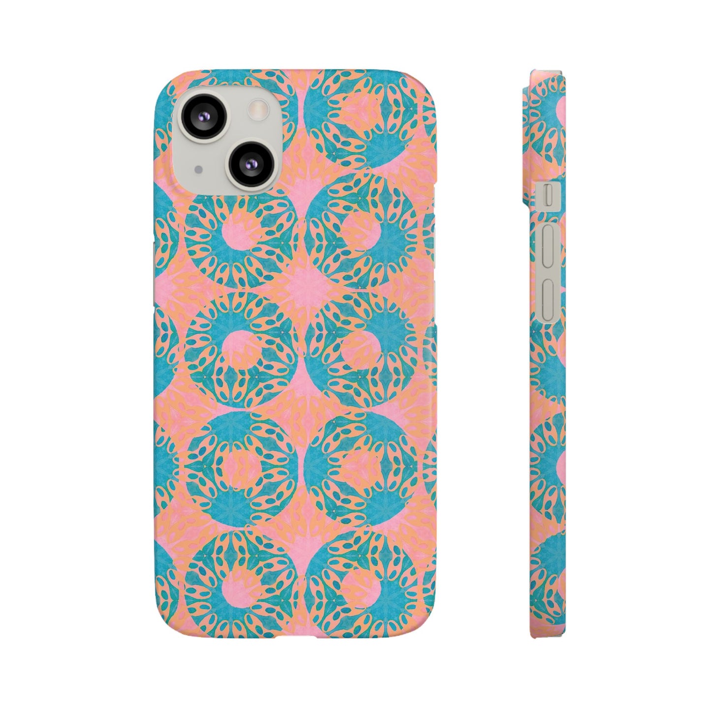 Snap Phone Case - Strawberry Donut