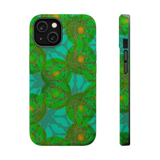Magnetic iPhone Case  - Kiwi Garden
