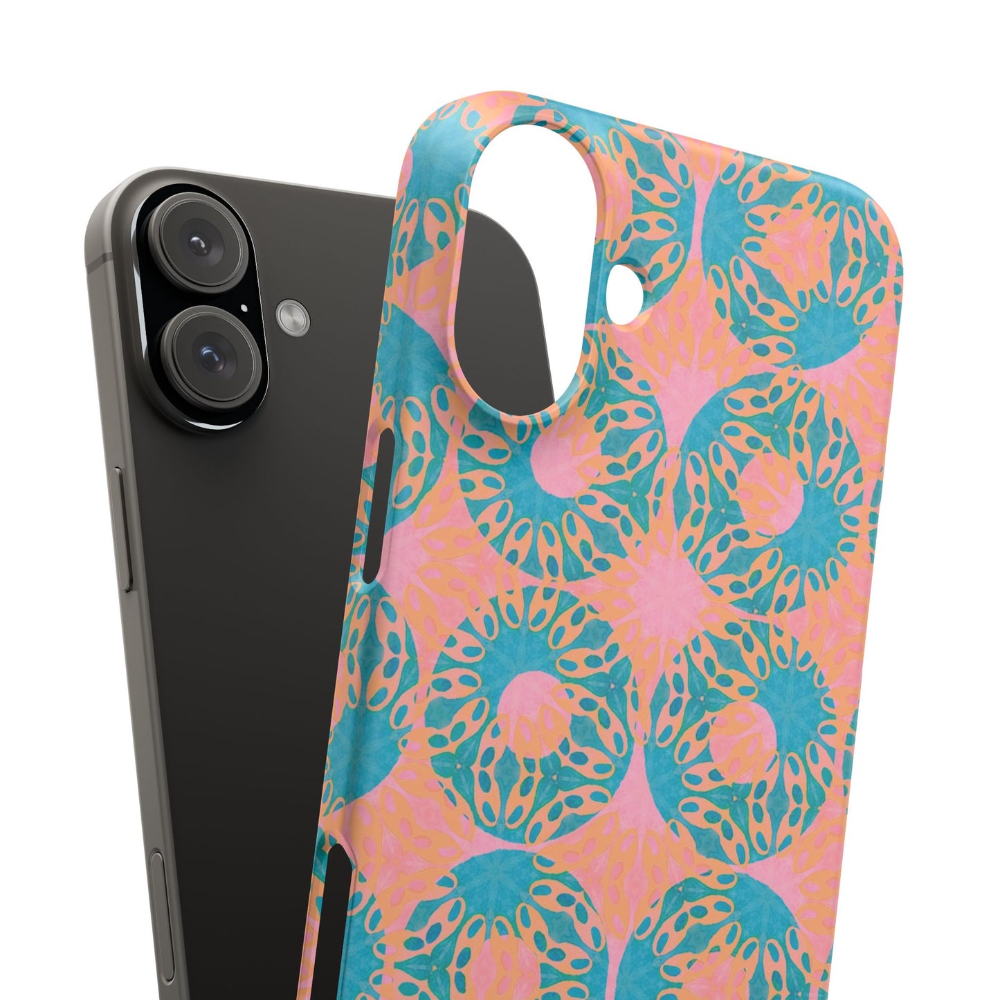 Snap Phone Case - Strawberry Donut