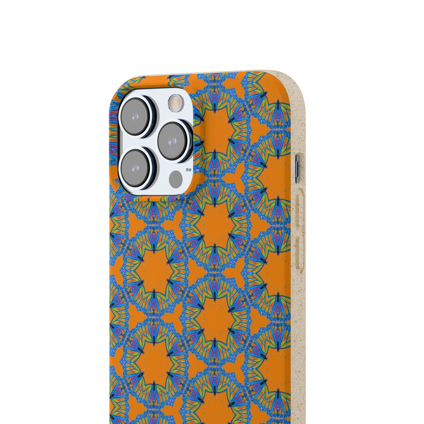 Biodegradable Phone Case - Butterfly Mandala