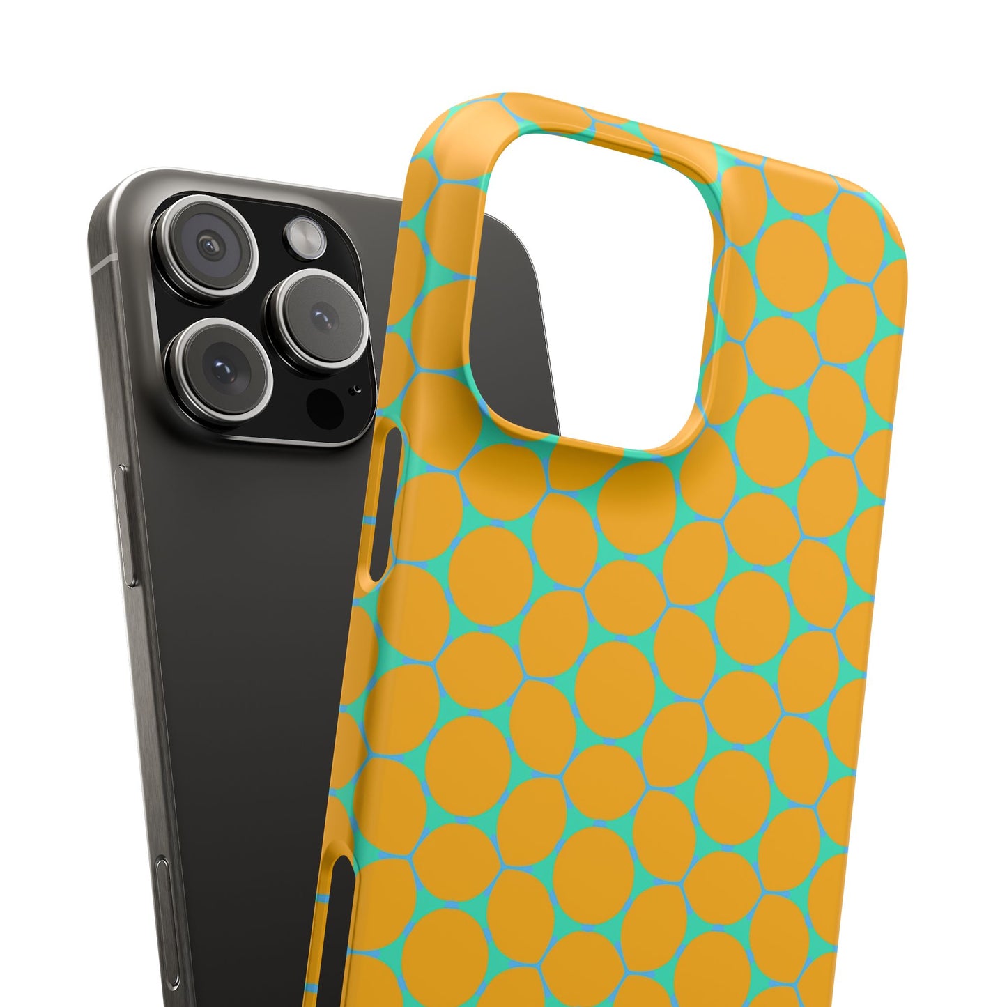 Snap Phone Case - Lemon Bubbles