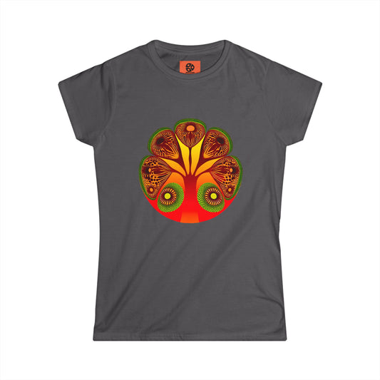 Women's Softstyle Tee - Mushroom Spore T-Shirt