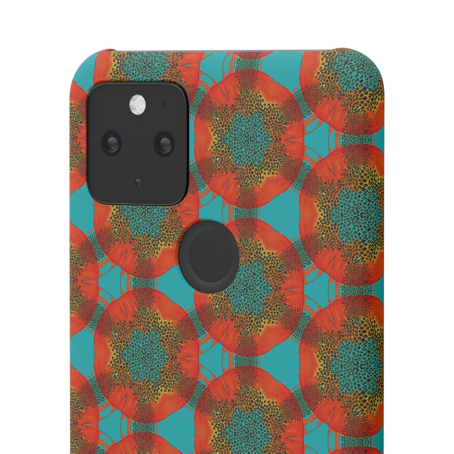 Snap Phone Case - Papaya Watercolor