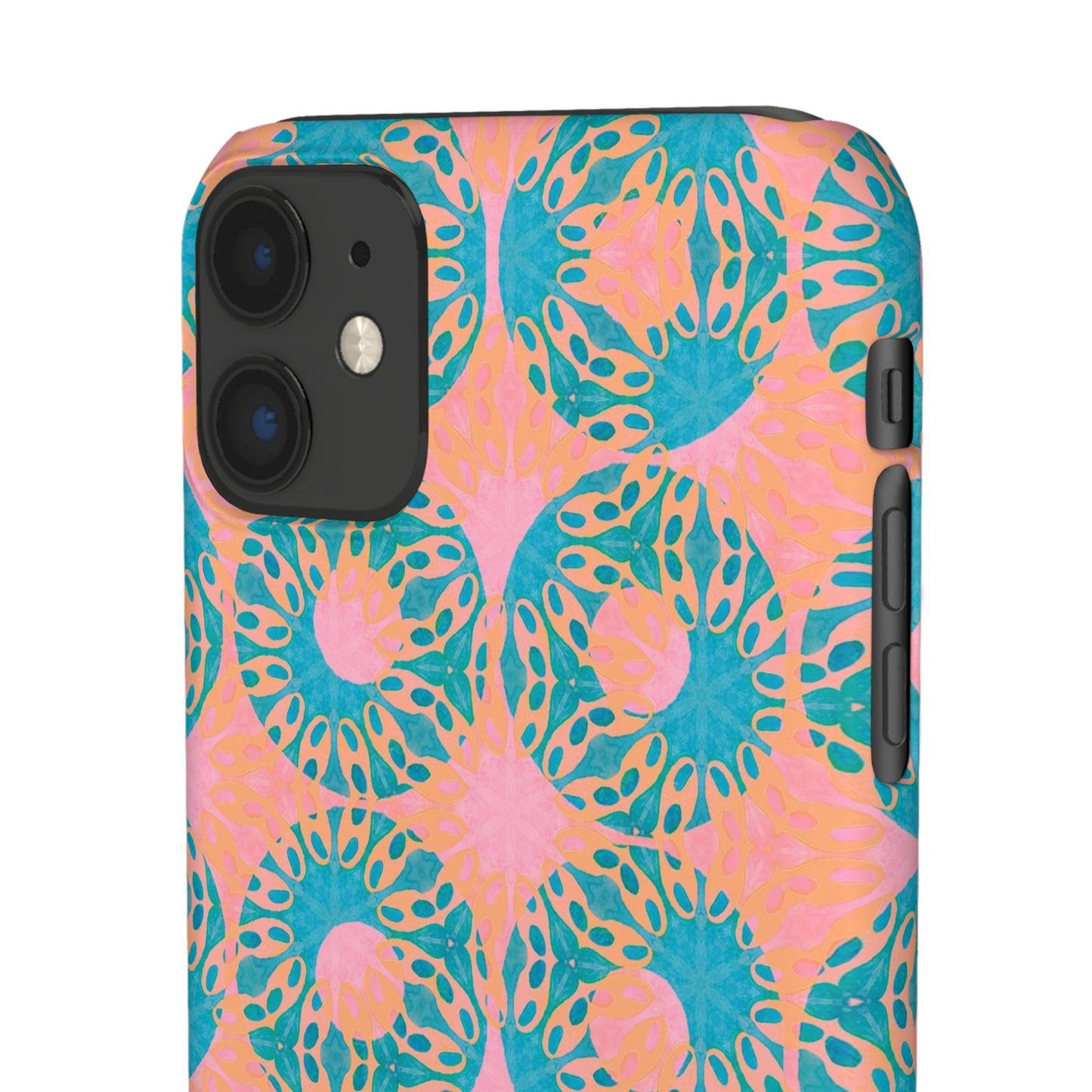 Snap Phone Case - Strawberry Donut