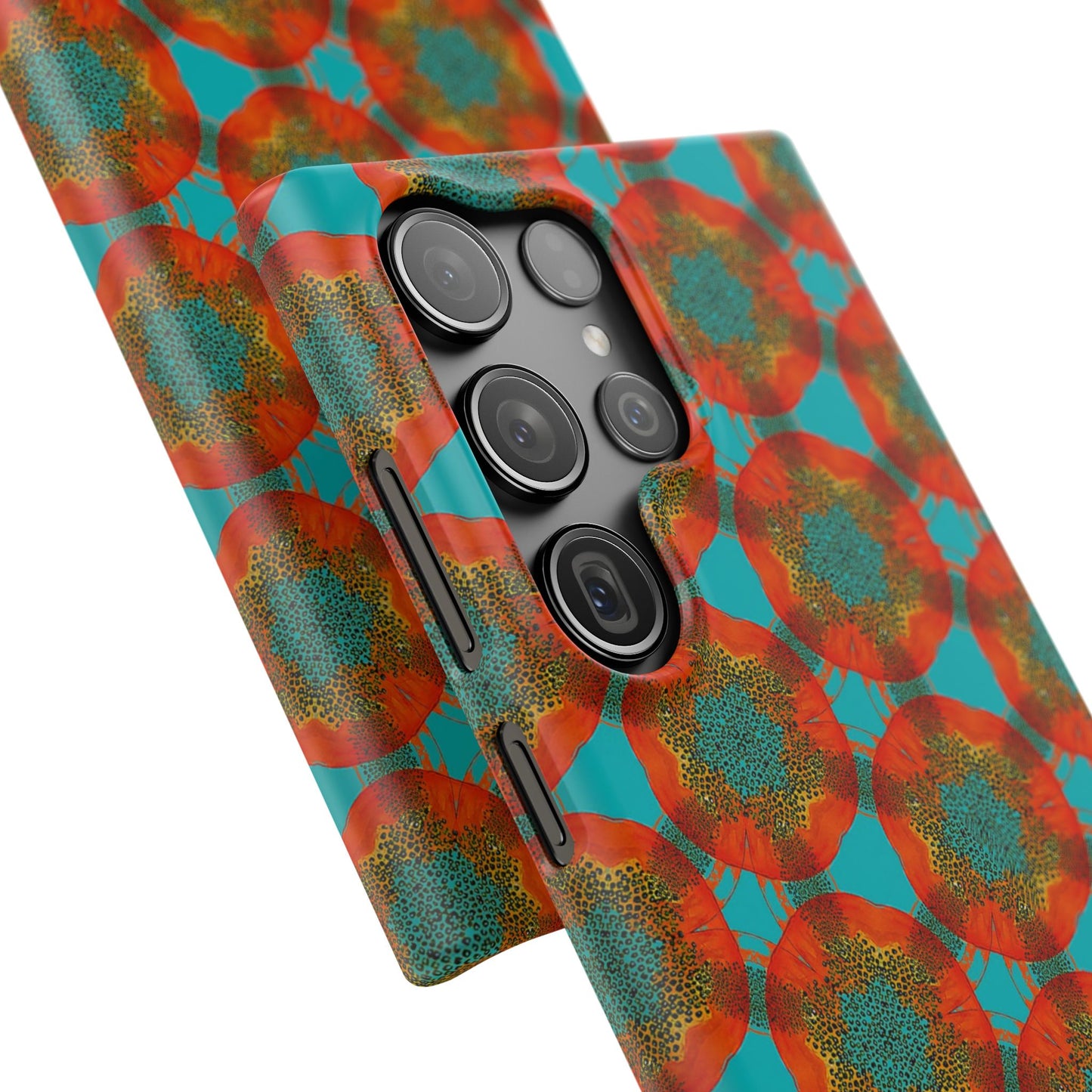 Snap Phone Case - Papaya Watercolor