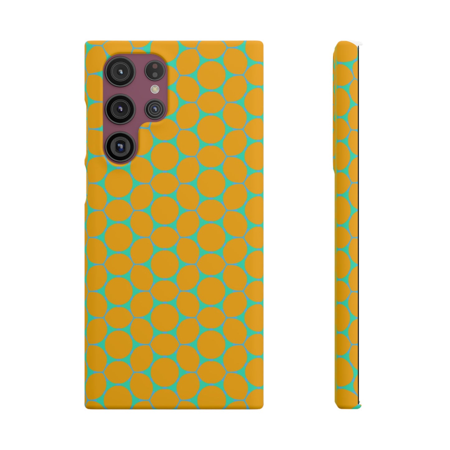 Snap Phone Case - Lemon Bubbles