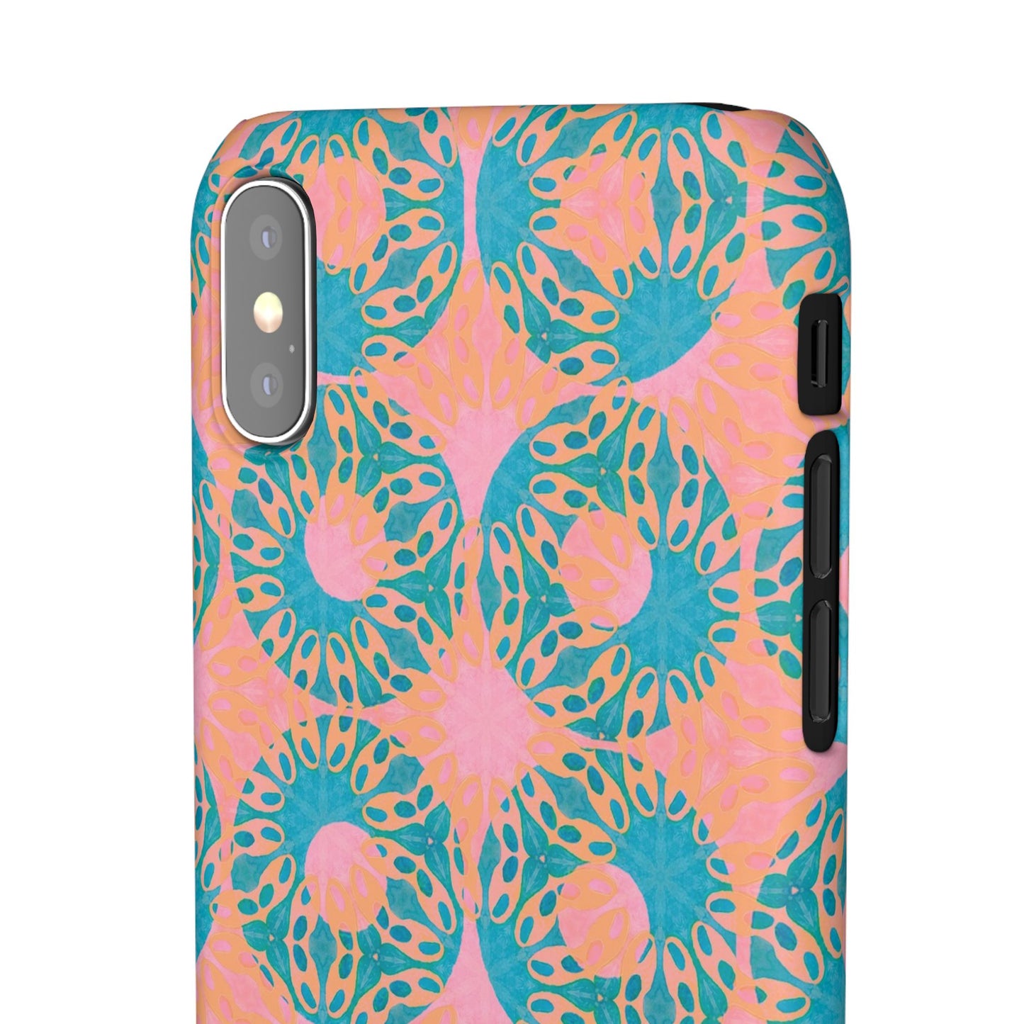 Snap Phone Case - Strawberry Donut