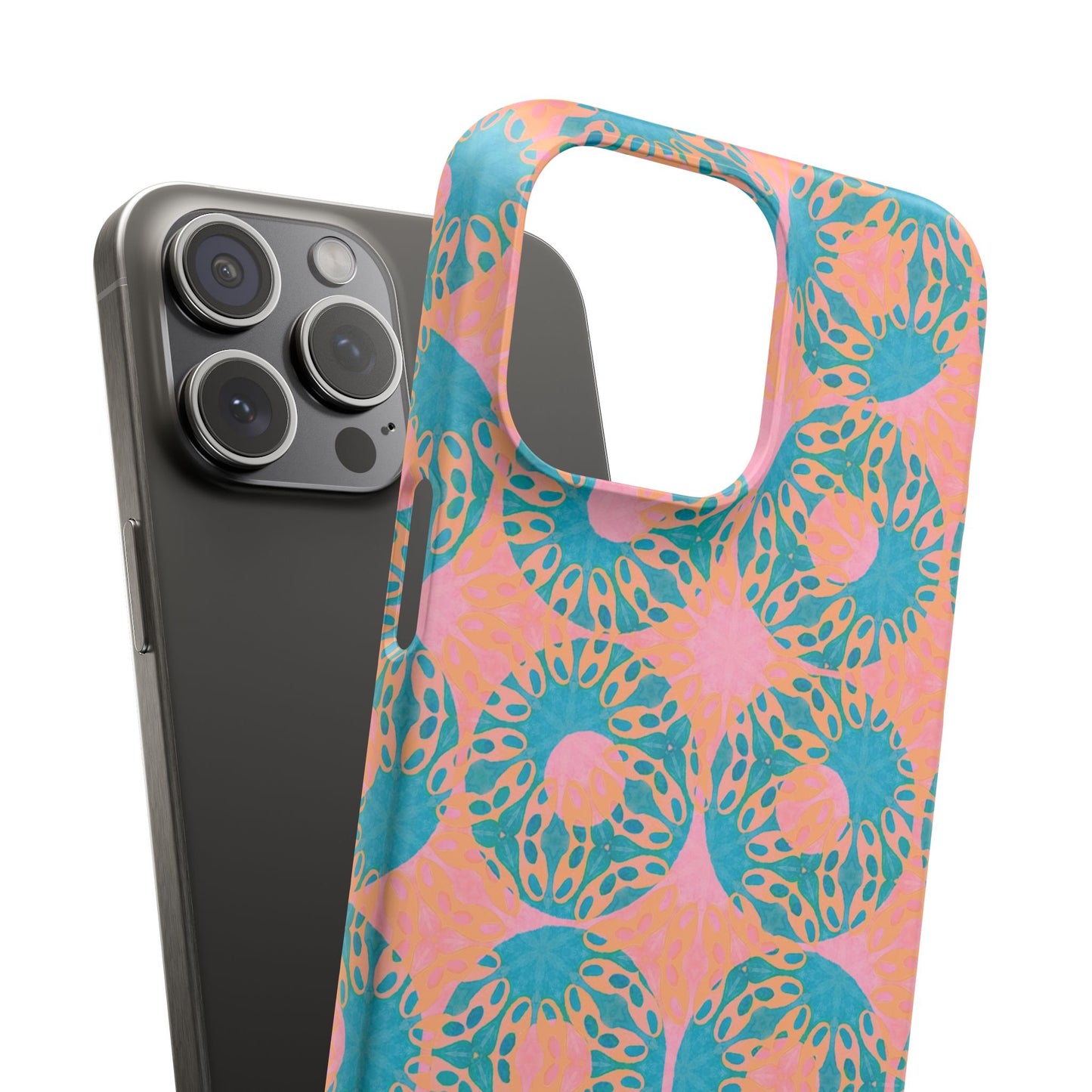 Snap Phone Case - Strawberry Donut