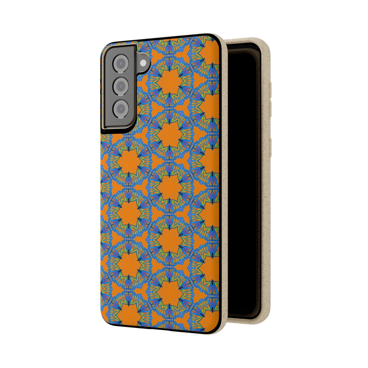 Biodegradable Phone Case - Butterfly Mandala