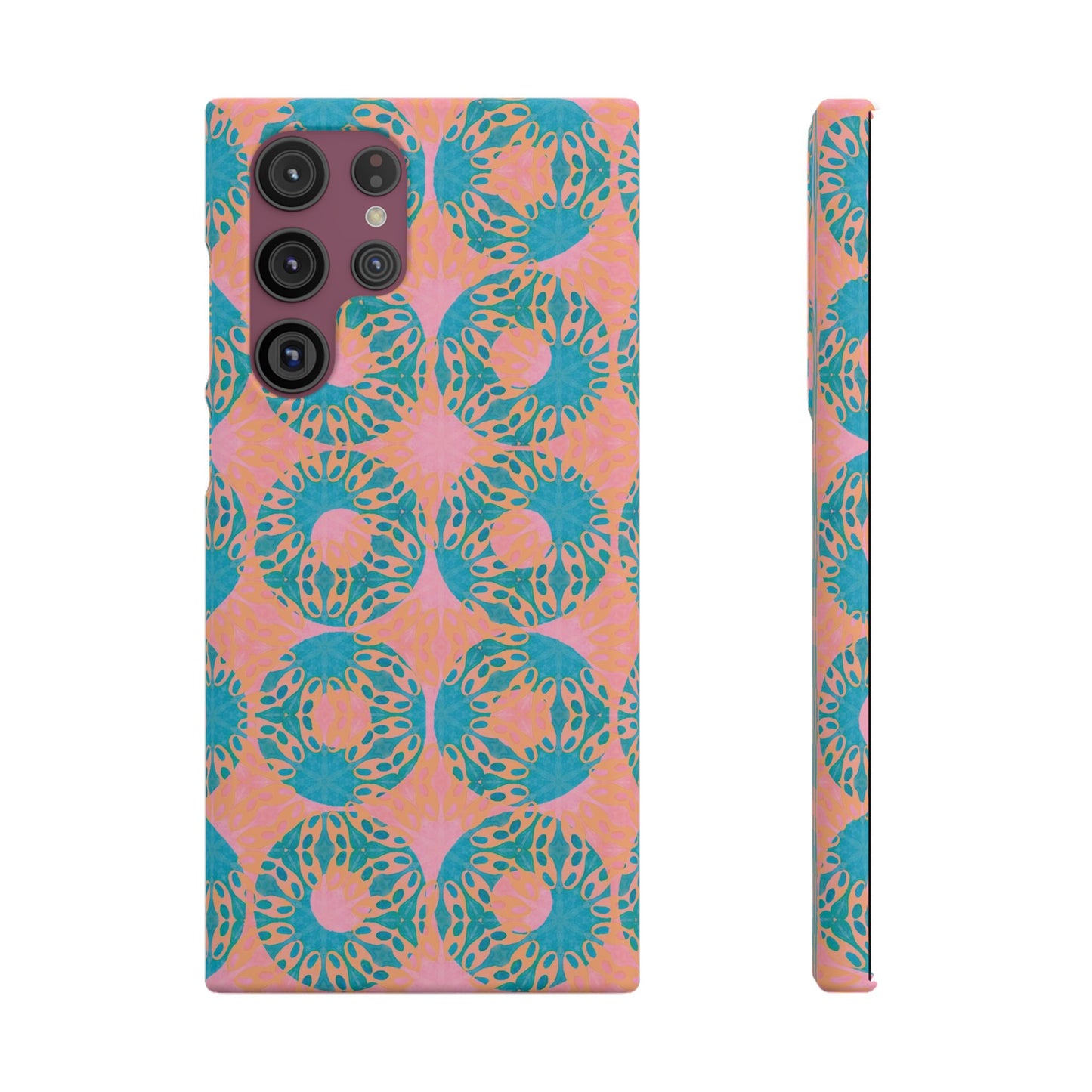 Snap Phone Case - Strawberry Donut