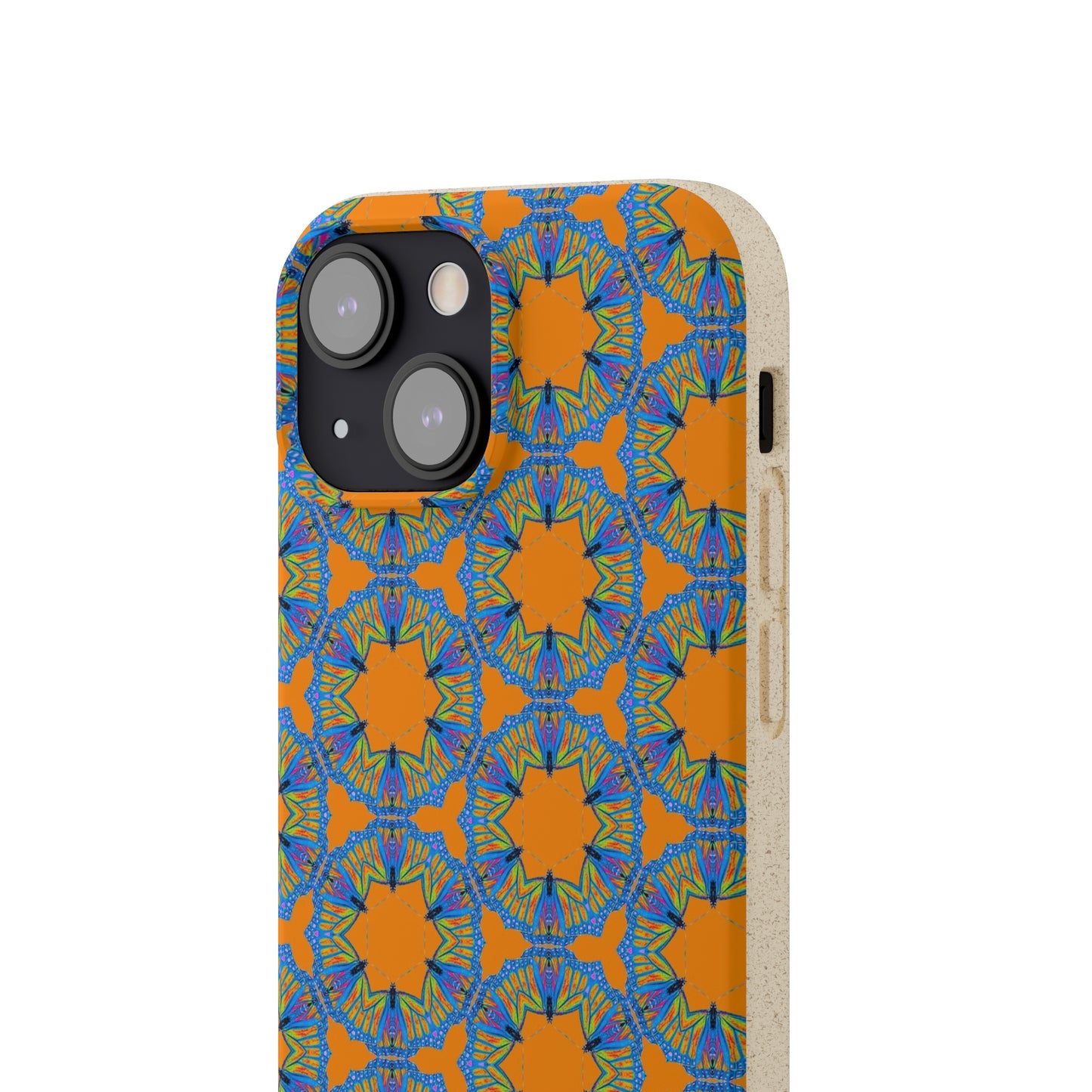 Biodegradable Phone Case - Butterfly Mandala