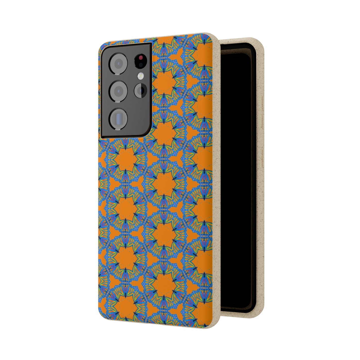 Biodegradable Phone Case - Butterfly Mandala