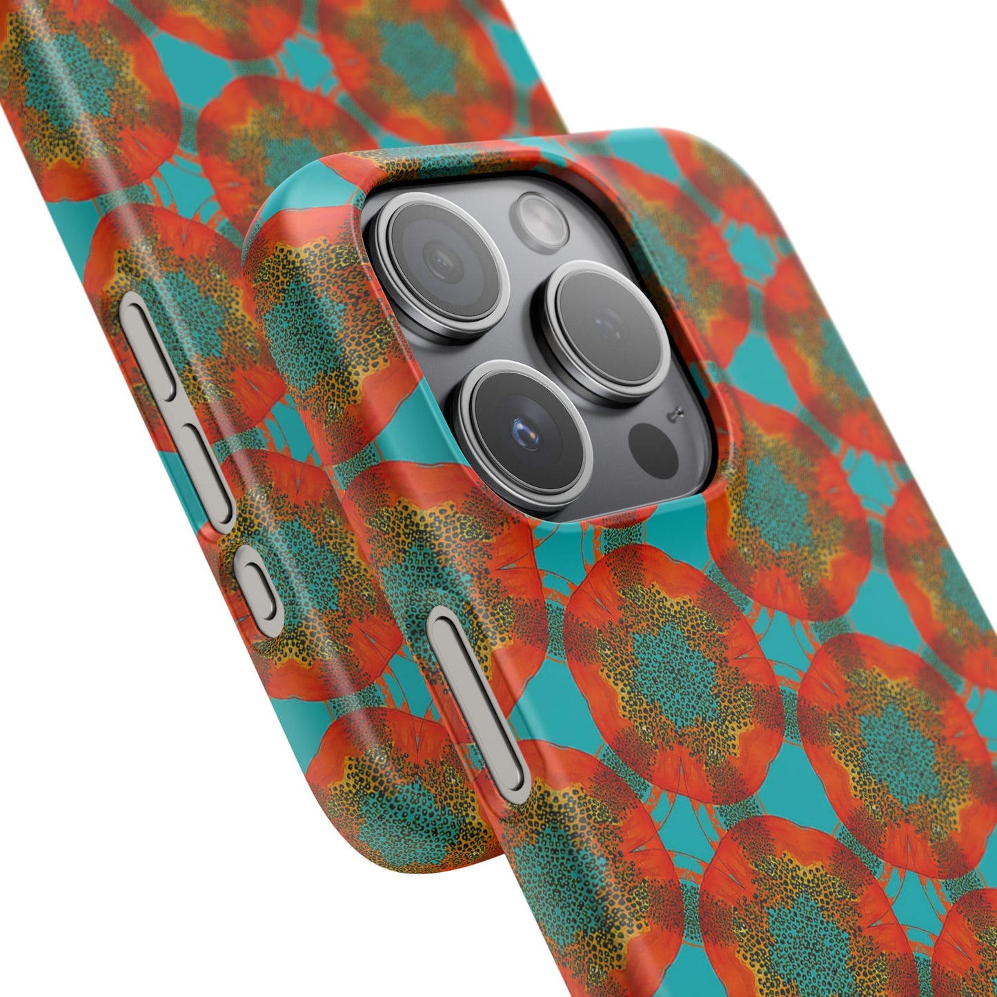 Snap Phone Case - Papaya Watercolor