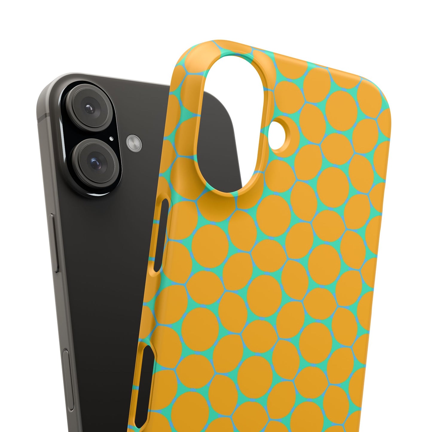 Snap Phone Case - Lemon Bubbles