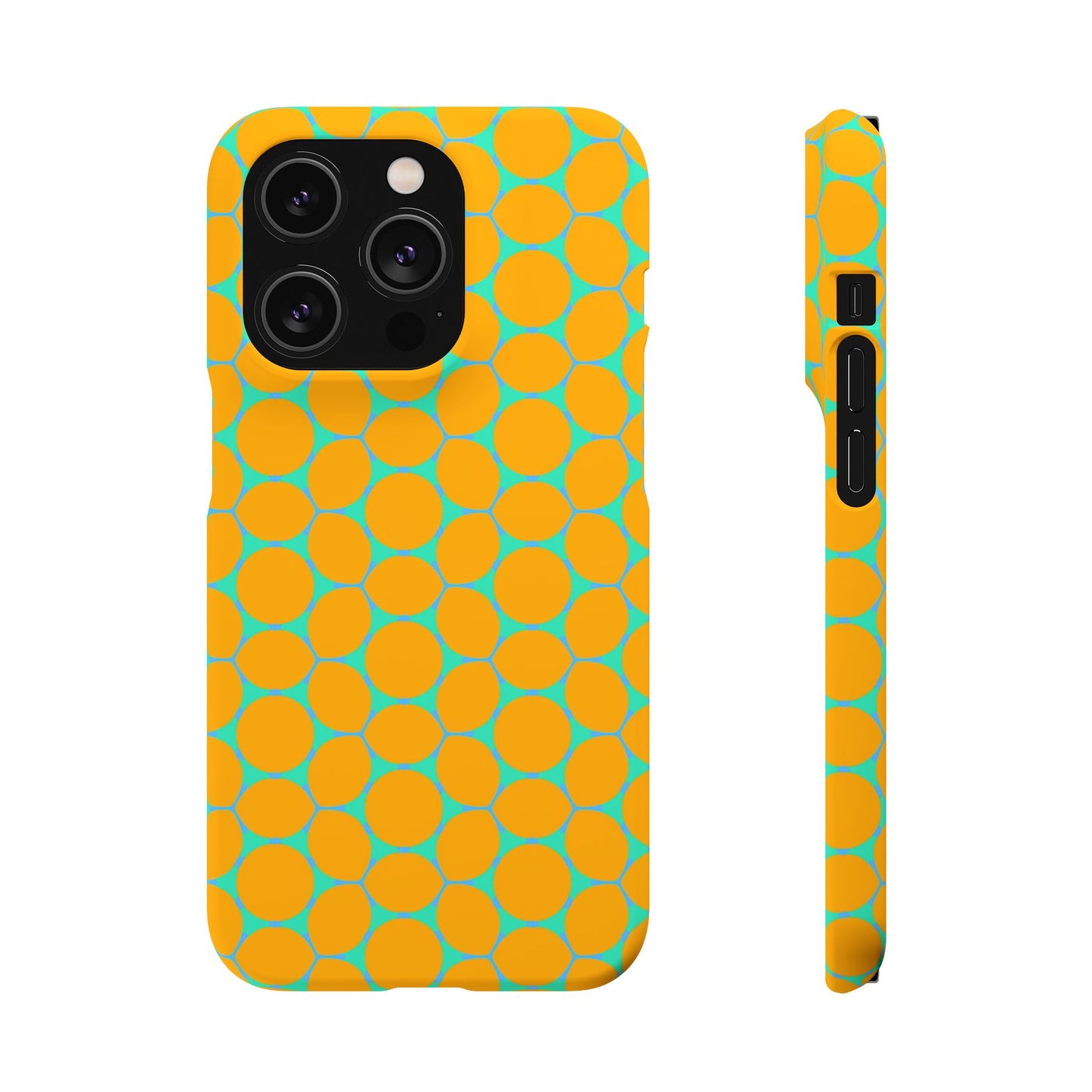 Snap Phone Case - Lemon Bubbles