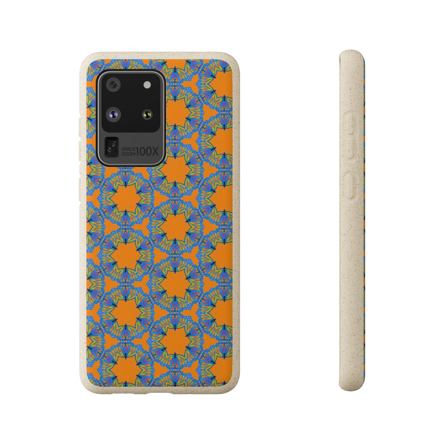 Biodegradable Phone Case - Butterfly Mandala