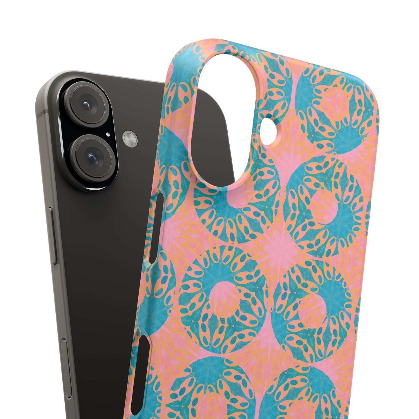 Snap Phone Case - Strawberry Donut