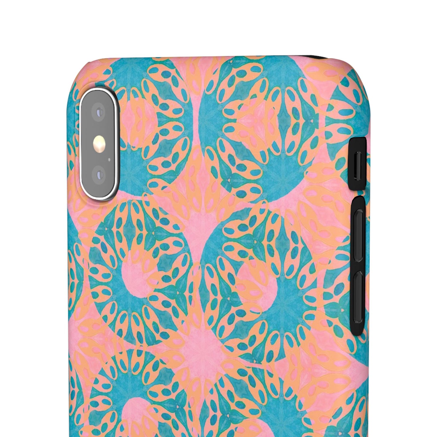 Snap Phone Case - Strawberry Donut