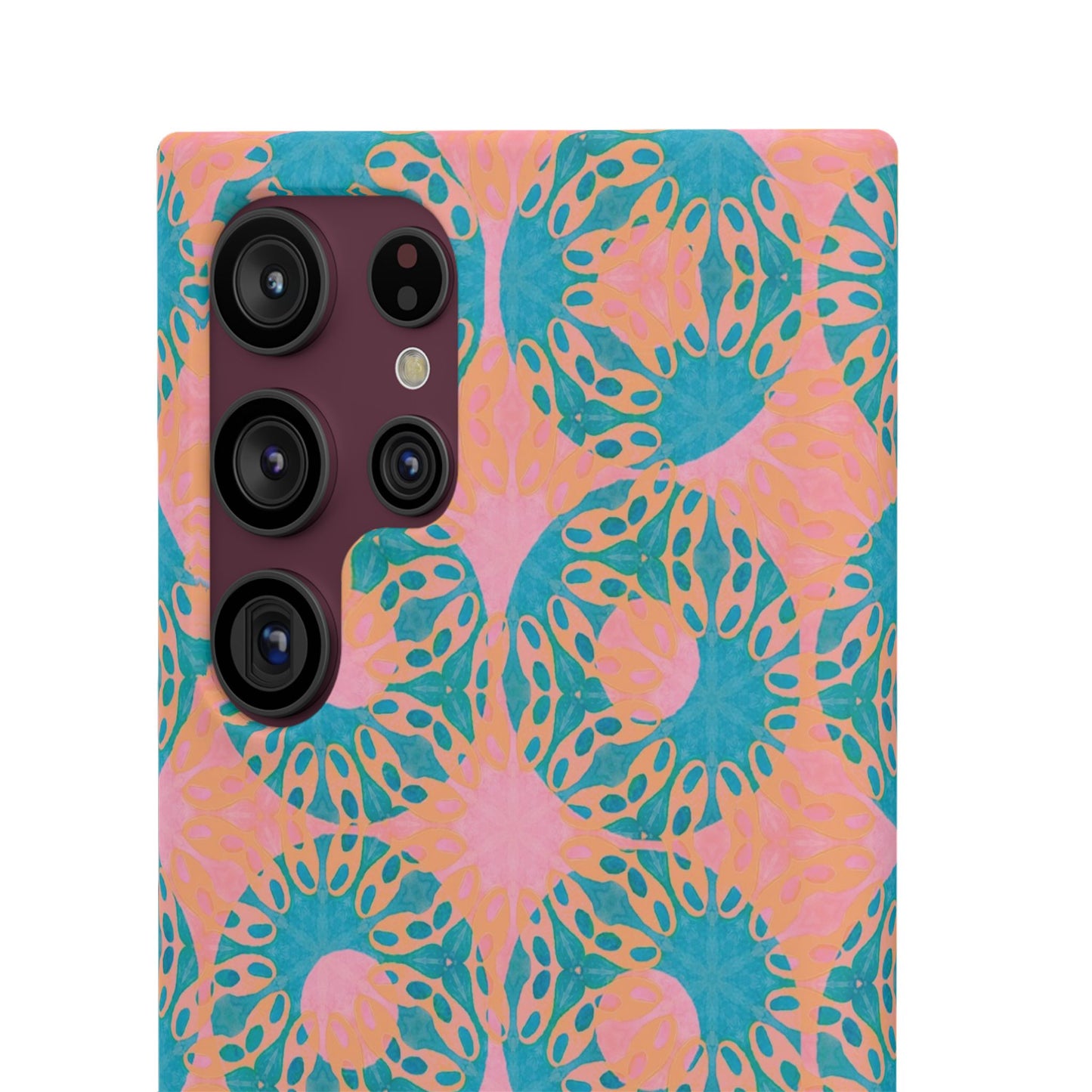 Snap Phone Case - Strawberry Donut