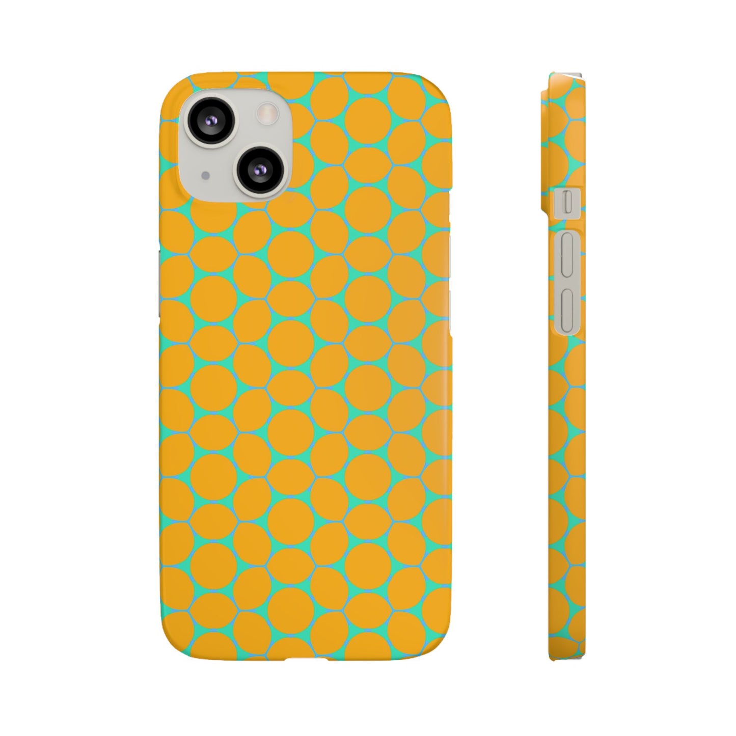 Snap Phone Case - Lemon Bubbles