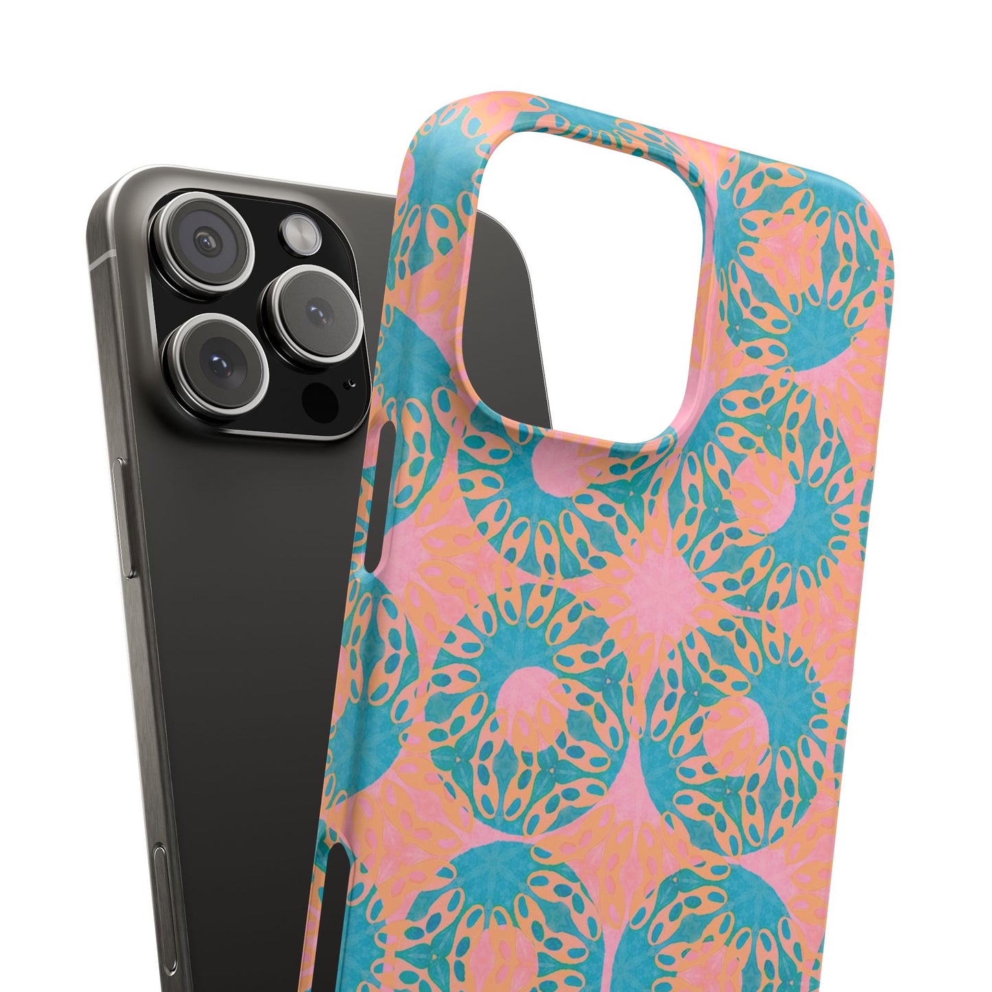 Snap Phone Case - Strawberry Donut