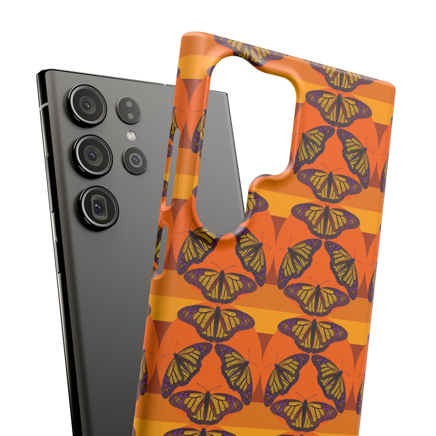 Snap Phone Case - Butterfly Sunset