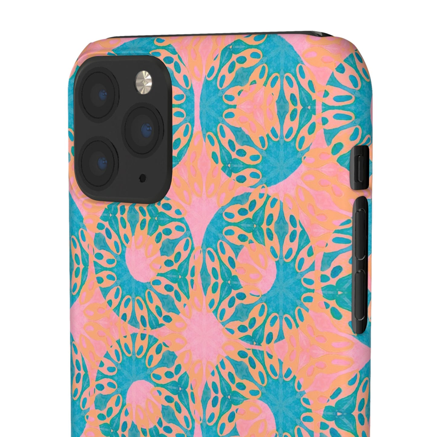 Snap Phone Case - Strawberry Donut