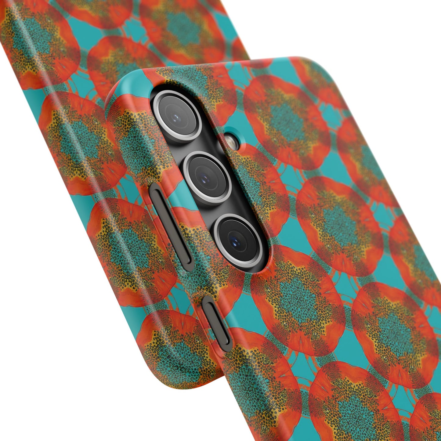 Snap Phone Case - Papaya Watercolor