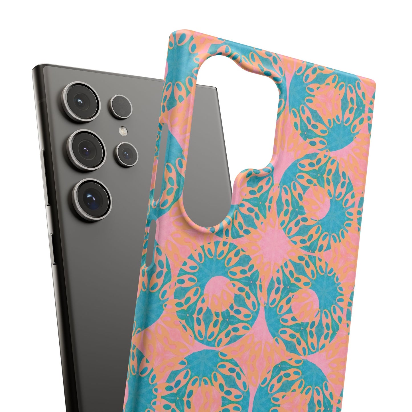 Snap Phone Case - Strawberry Donut