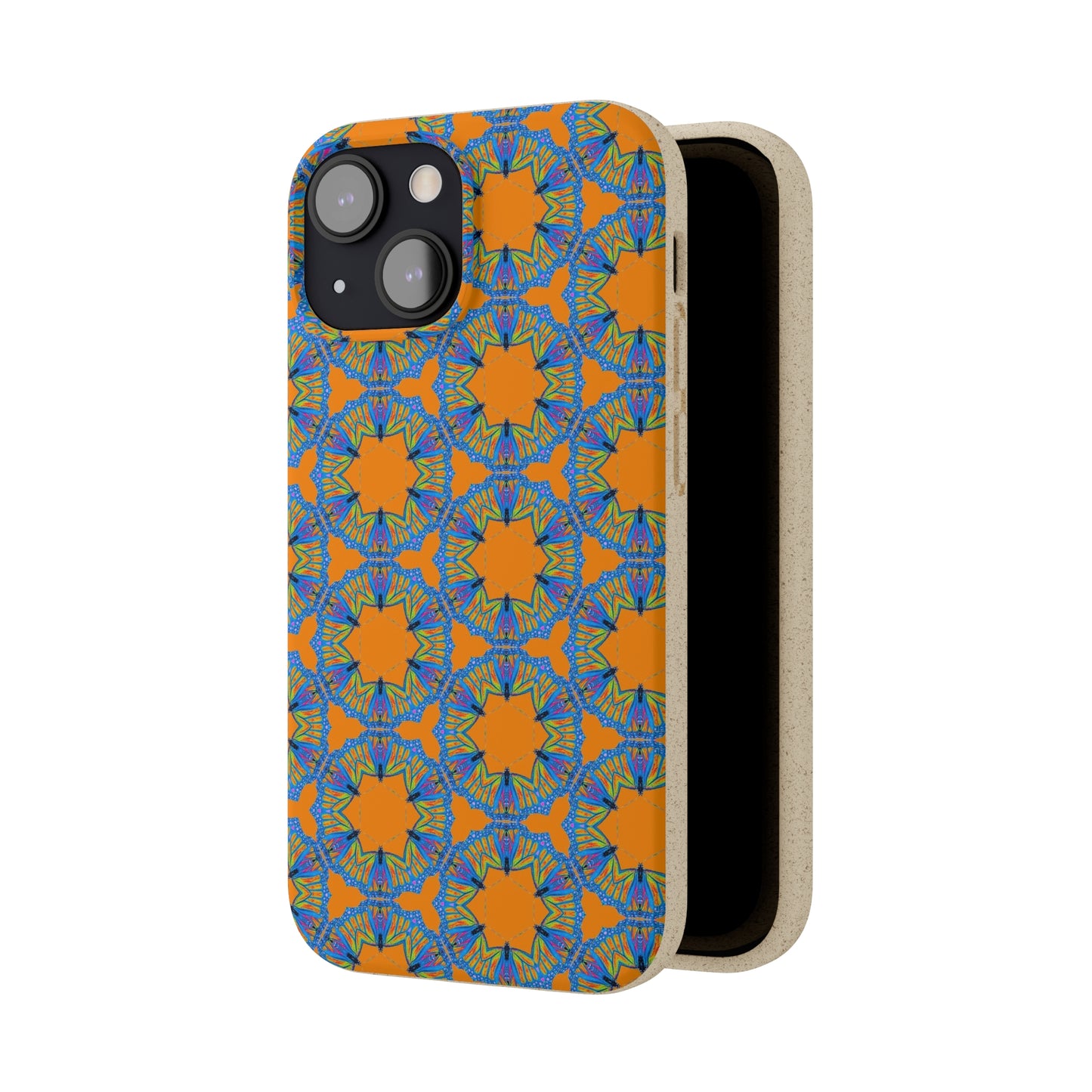 Biodegradable Phone Case - Butterfly Mandala