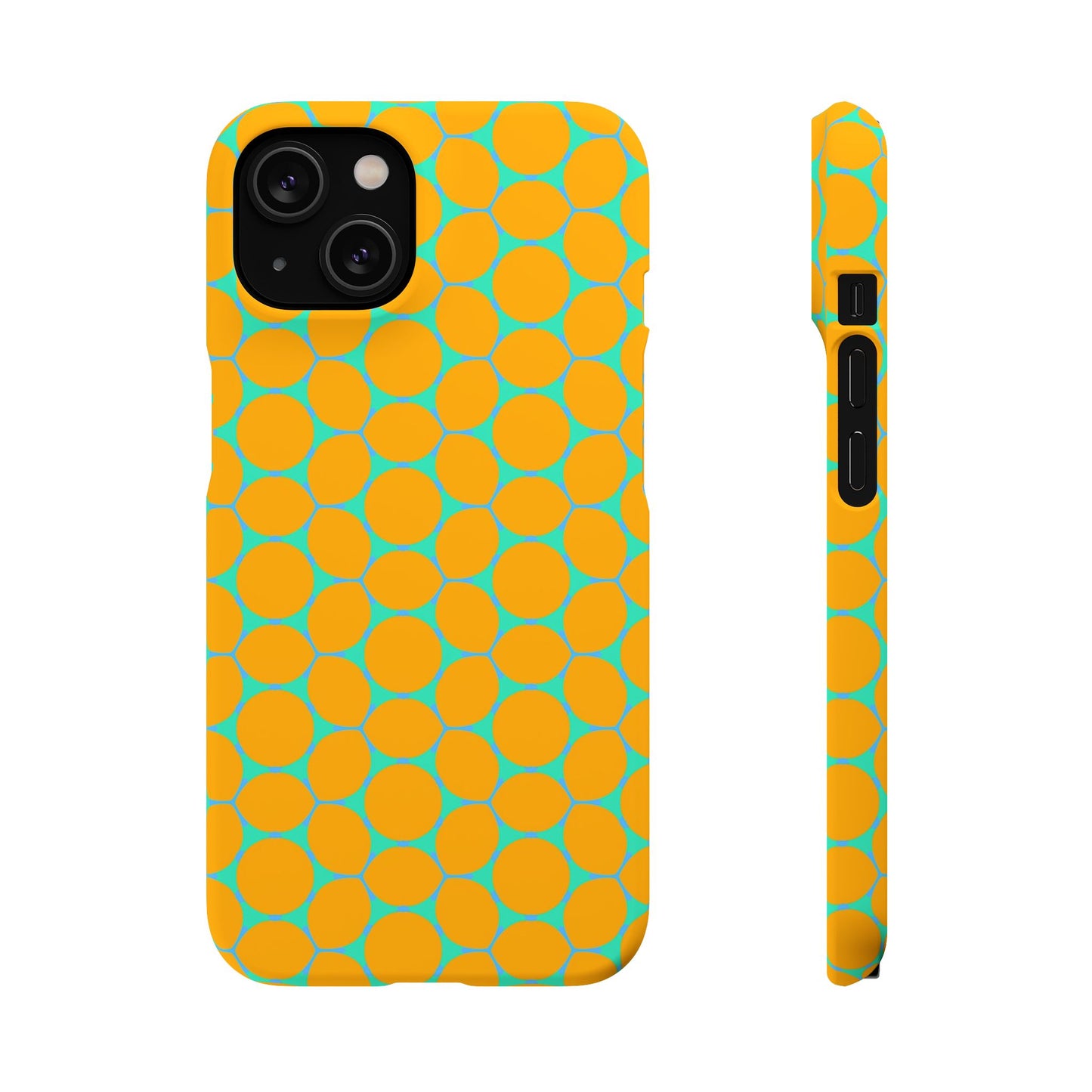 Snap Phone Case - Lemon Bubbles