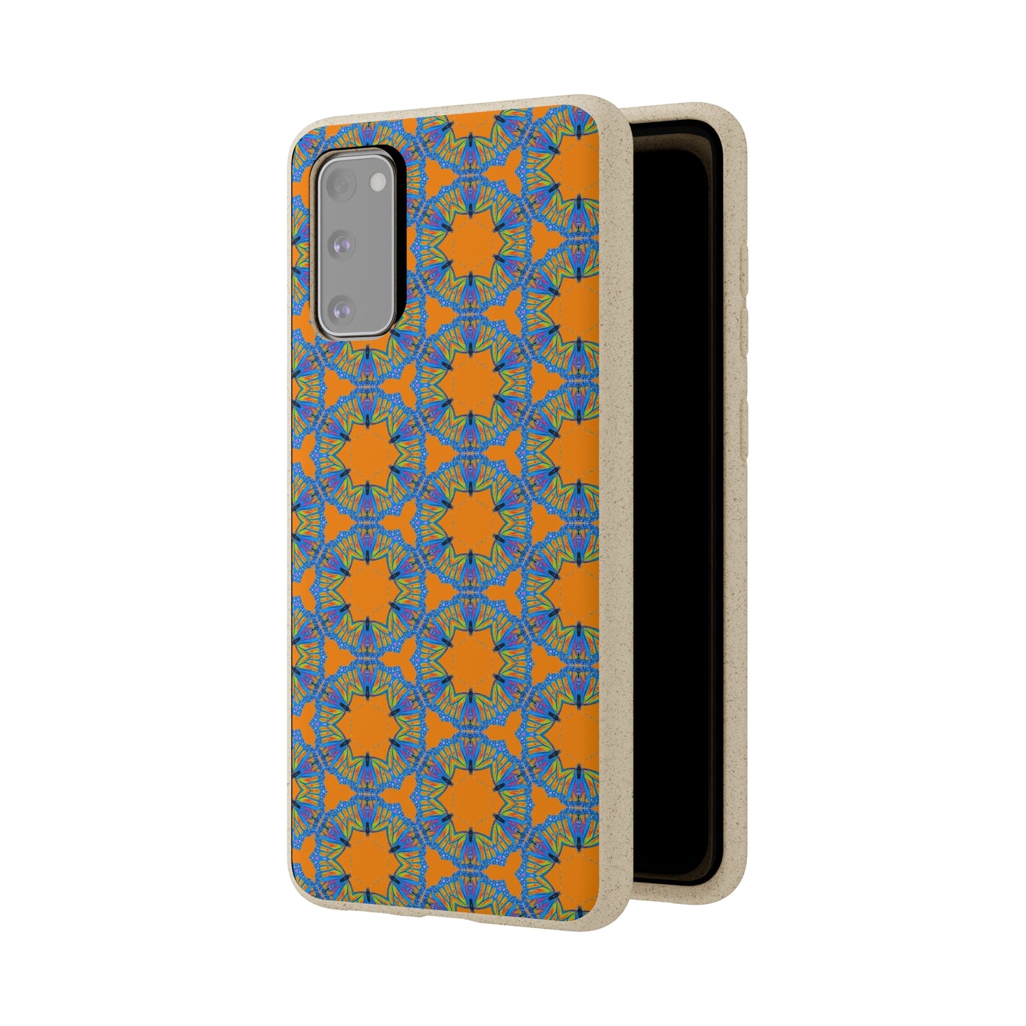 Biodegradable Phone Case - Butterfly Mandala
