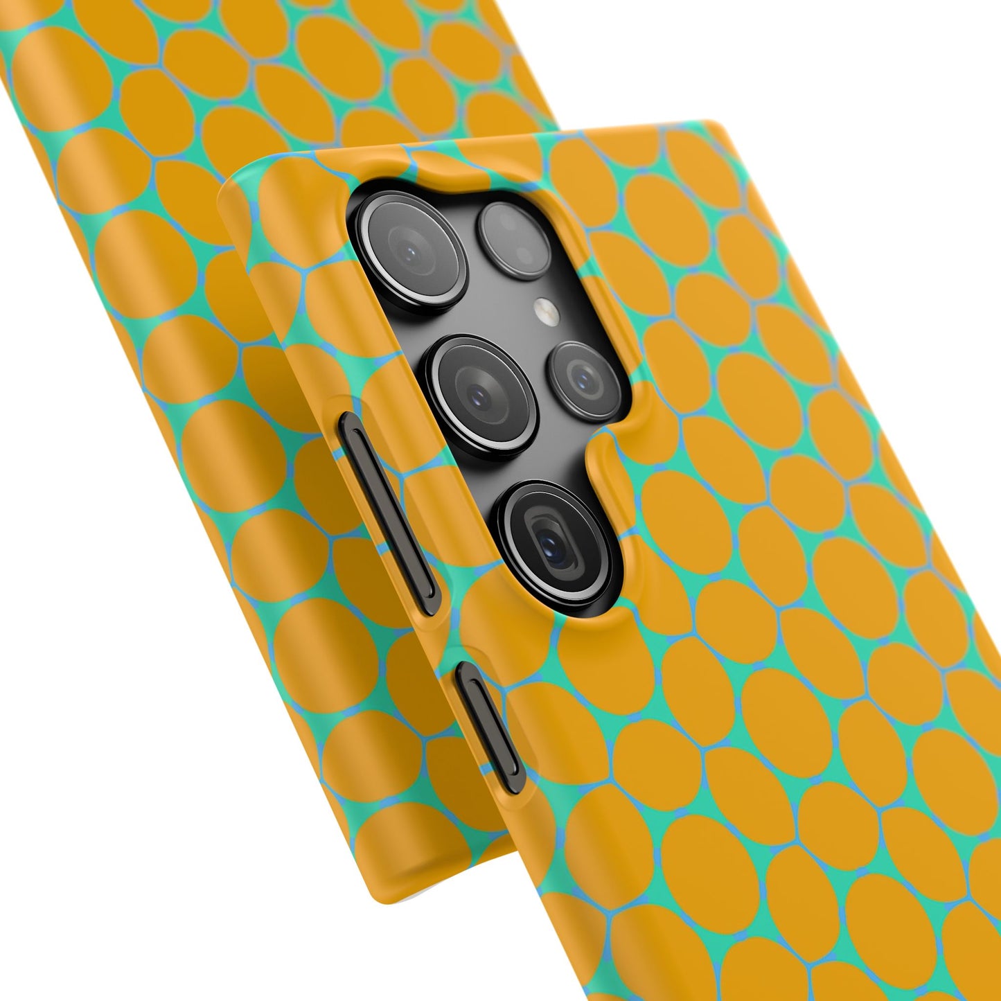 Snap Phone Case - Lemon Bubbles